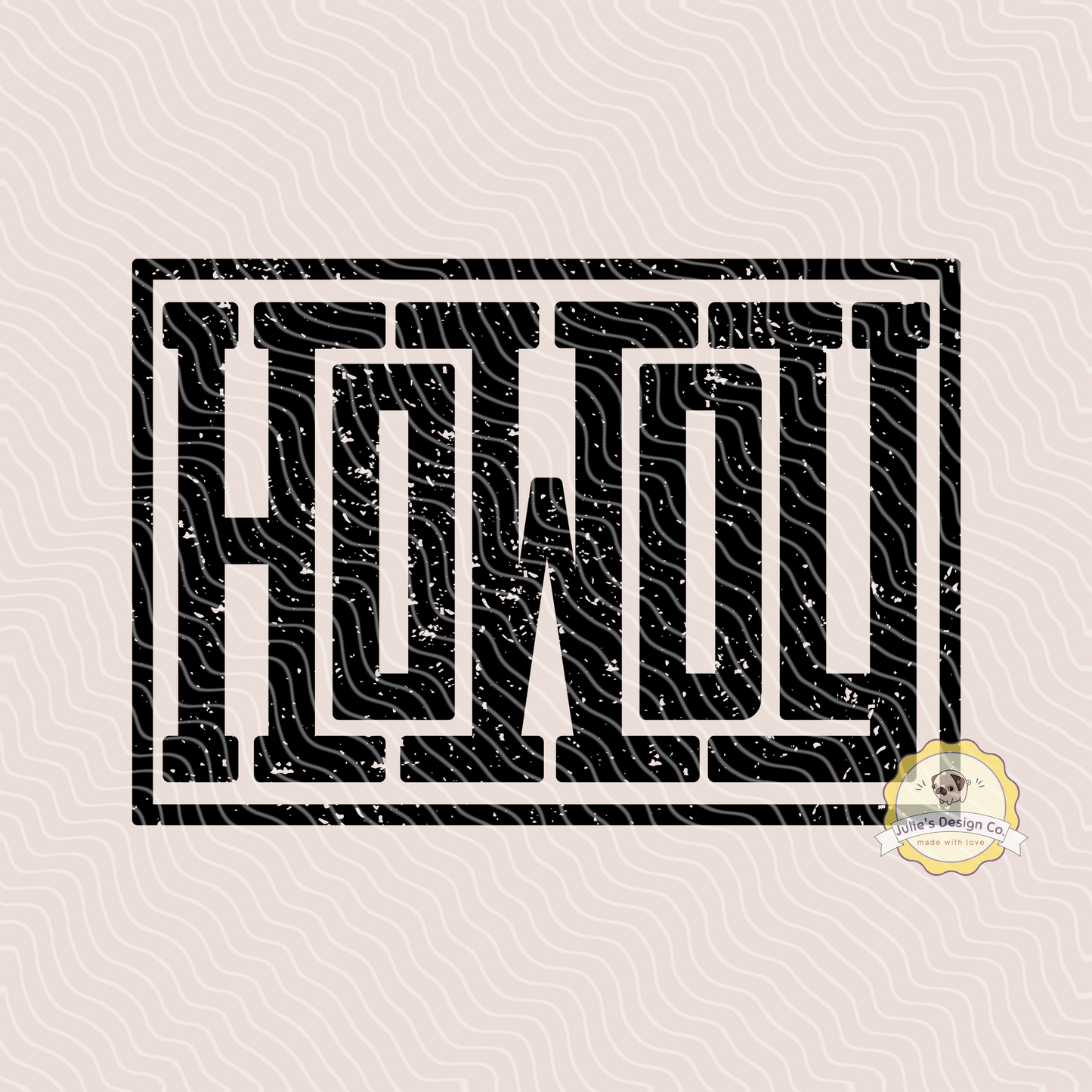 Howdy - Individual DTF Transfer