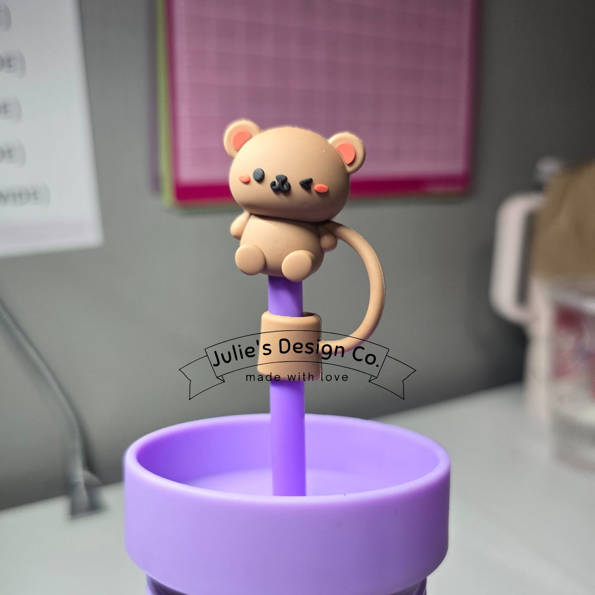 Brown Bear Straw Topper