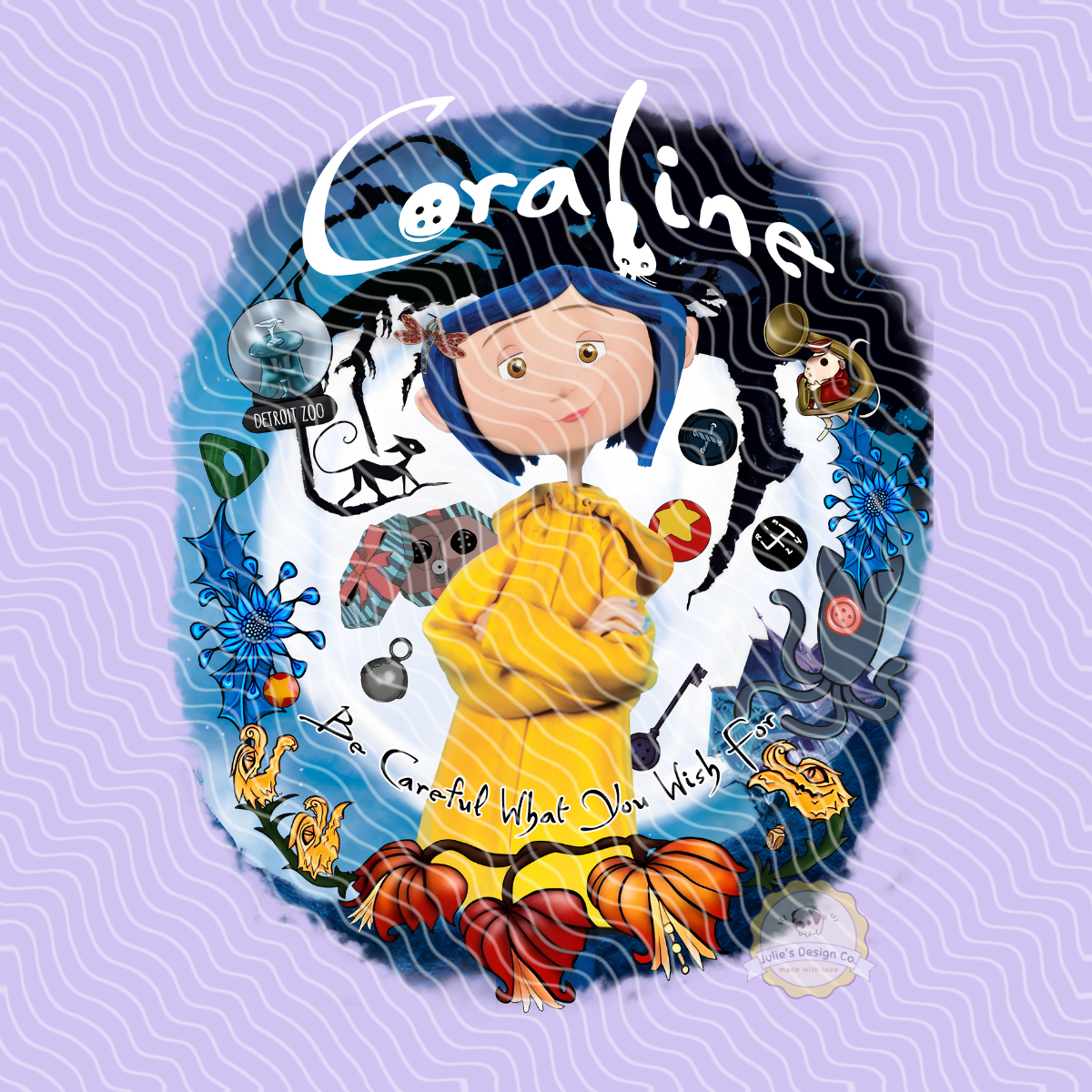 Coraline 11 - Individual DTF Transfer