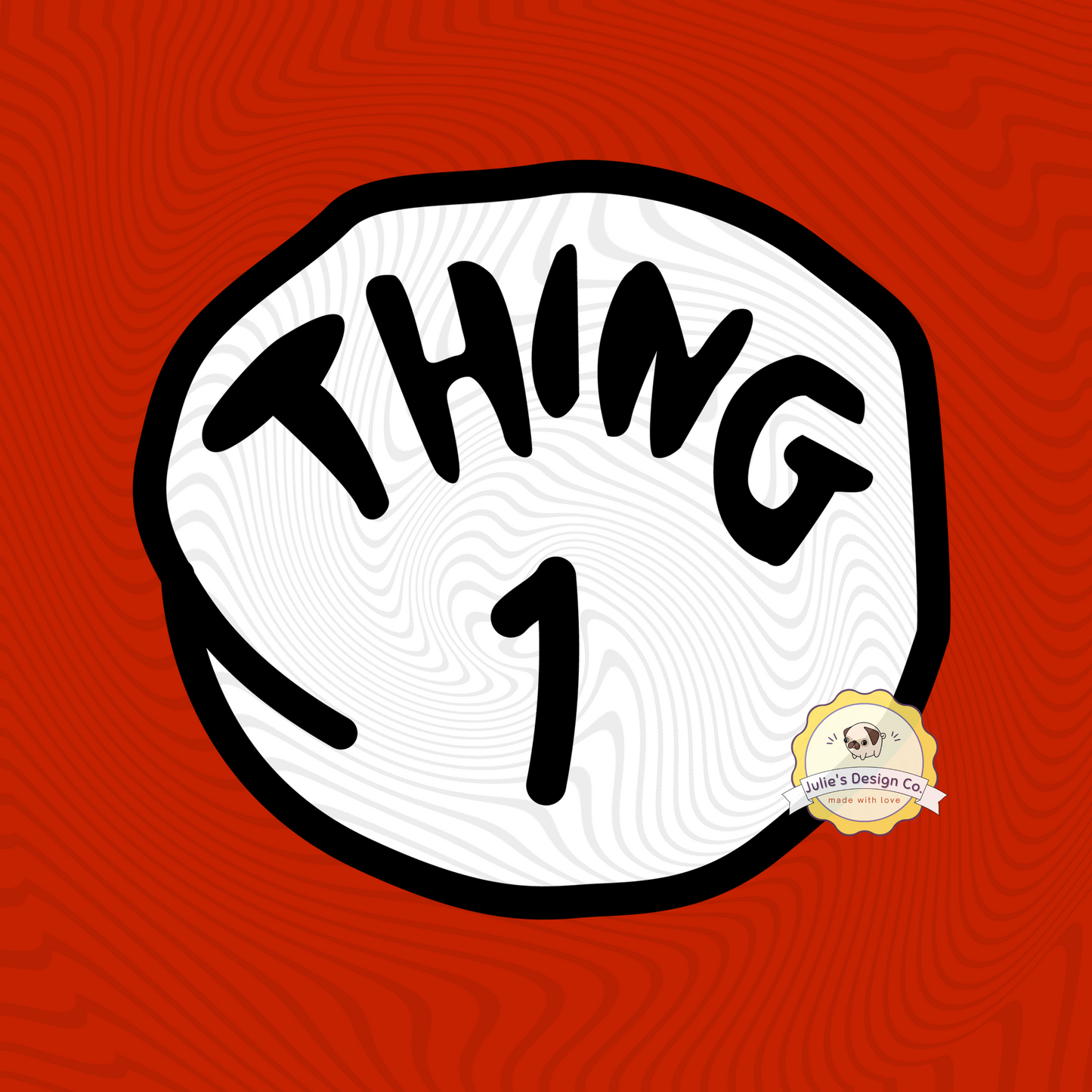 Thing 1 - Individual DTF Transfer