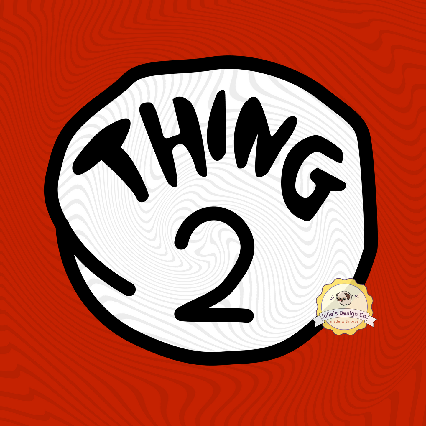 Thing 2 - Individual DTF Transfer