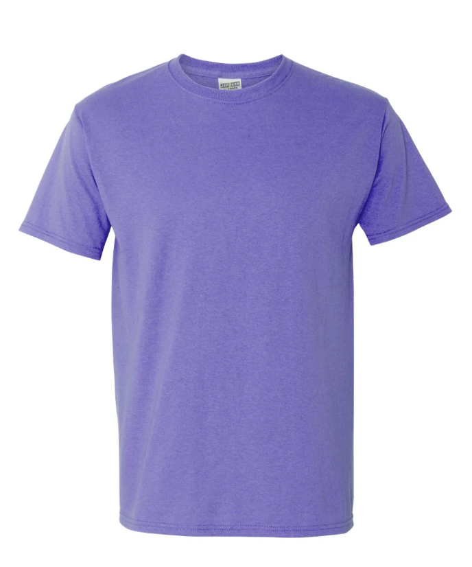 Violet - Jerzees Dri-Power T-Shirt