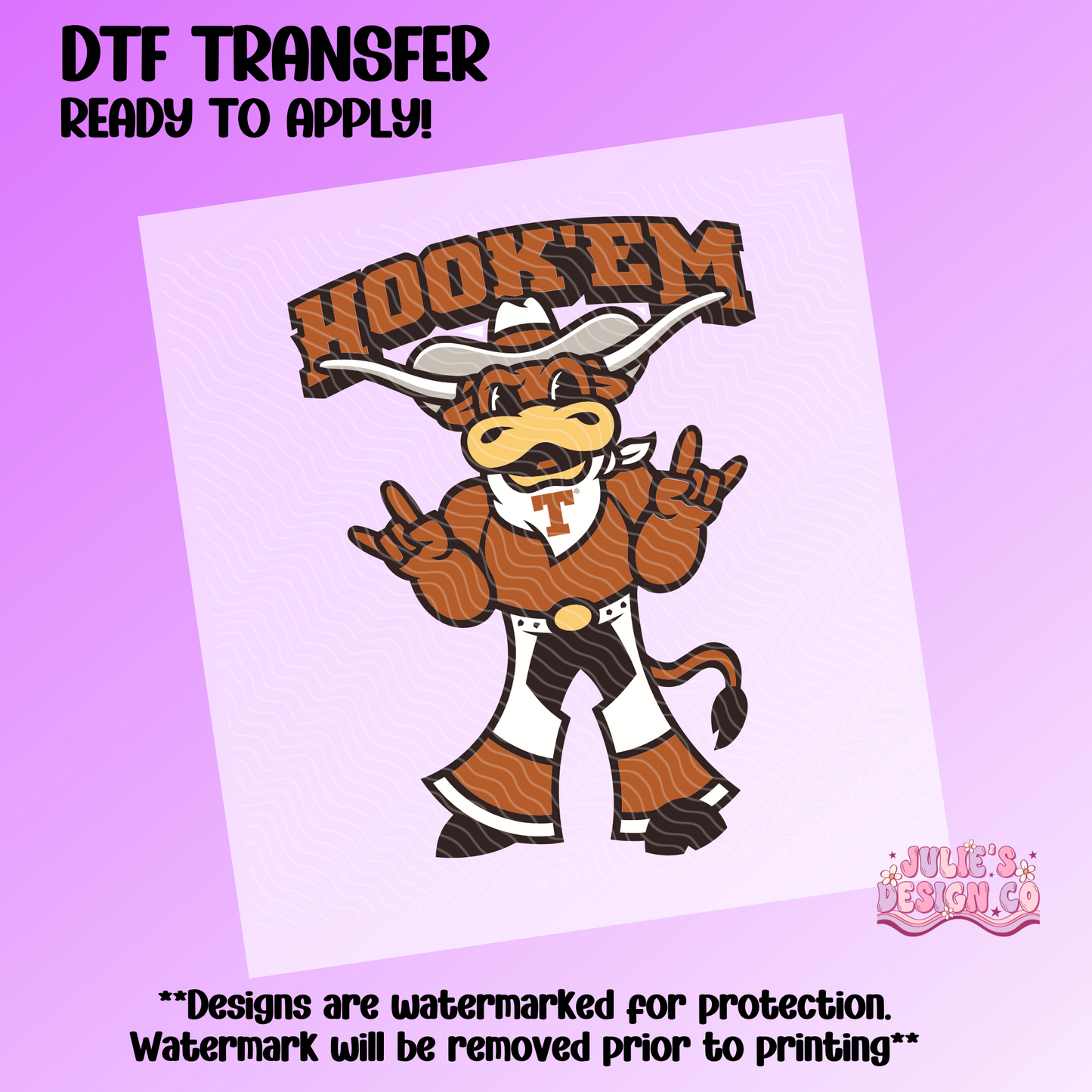 UT 4 - Individual DTF Transfer