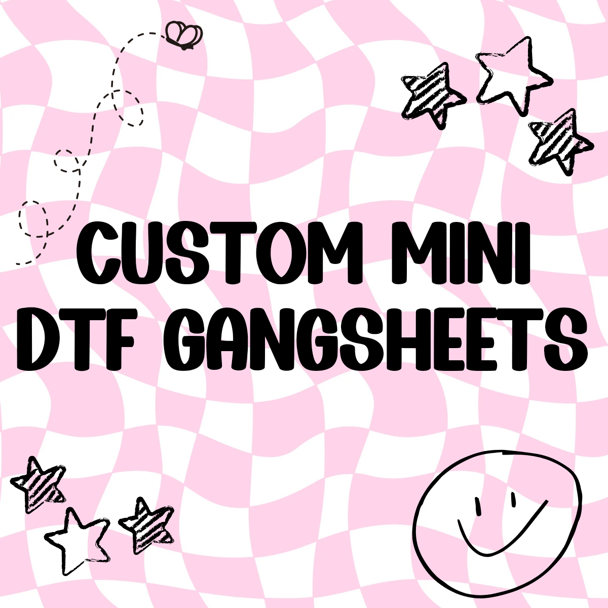 Custom Mini DTF Gangsheets