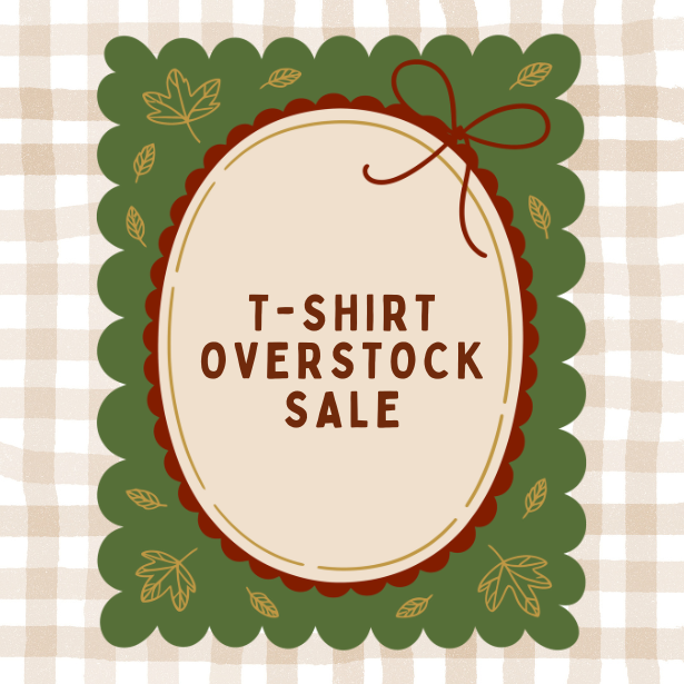 T-Shirt Overstock Sale