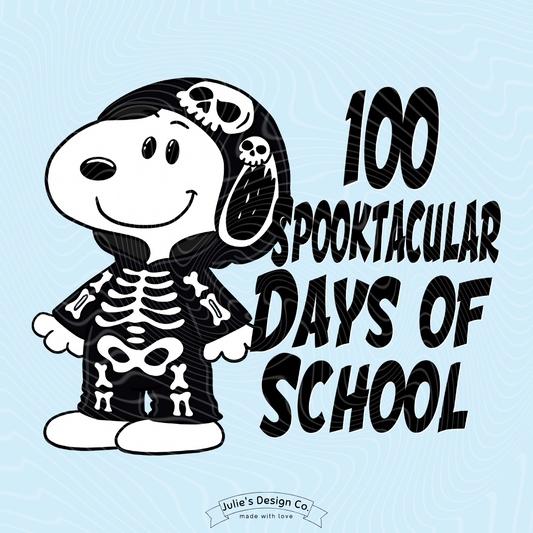 Snoopy 100 Days 2 - Individual DTF Transfer