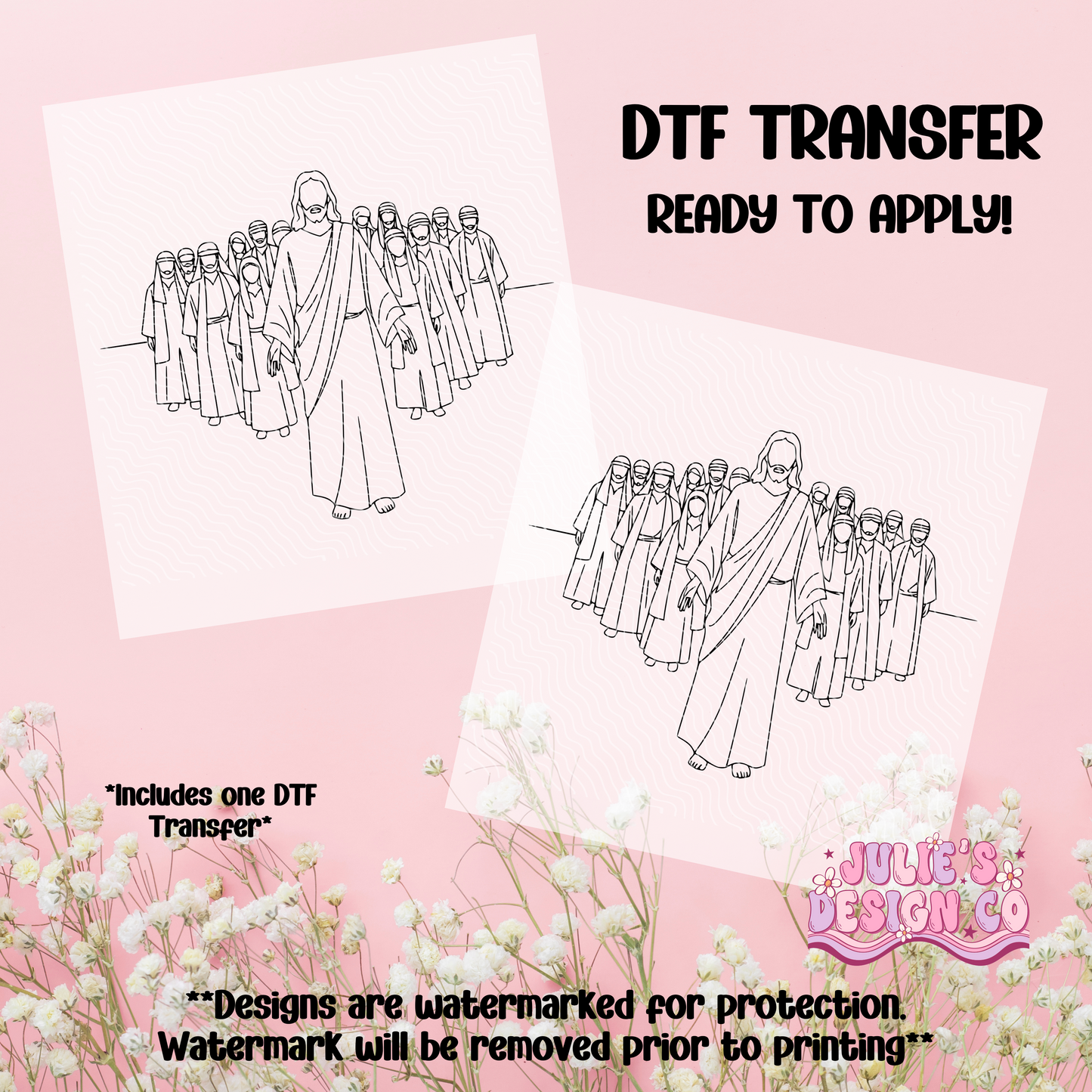 Followers of Jesus - Individual DTF Transfer