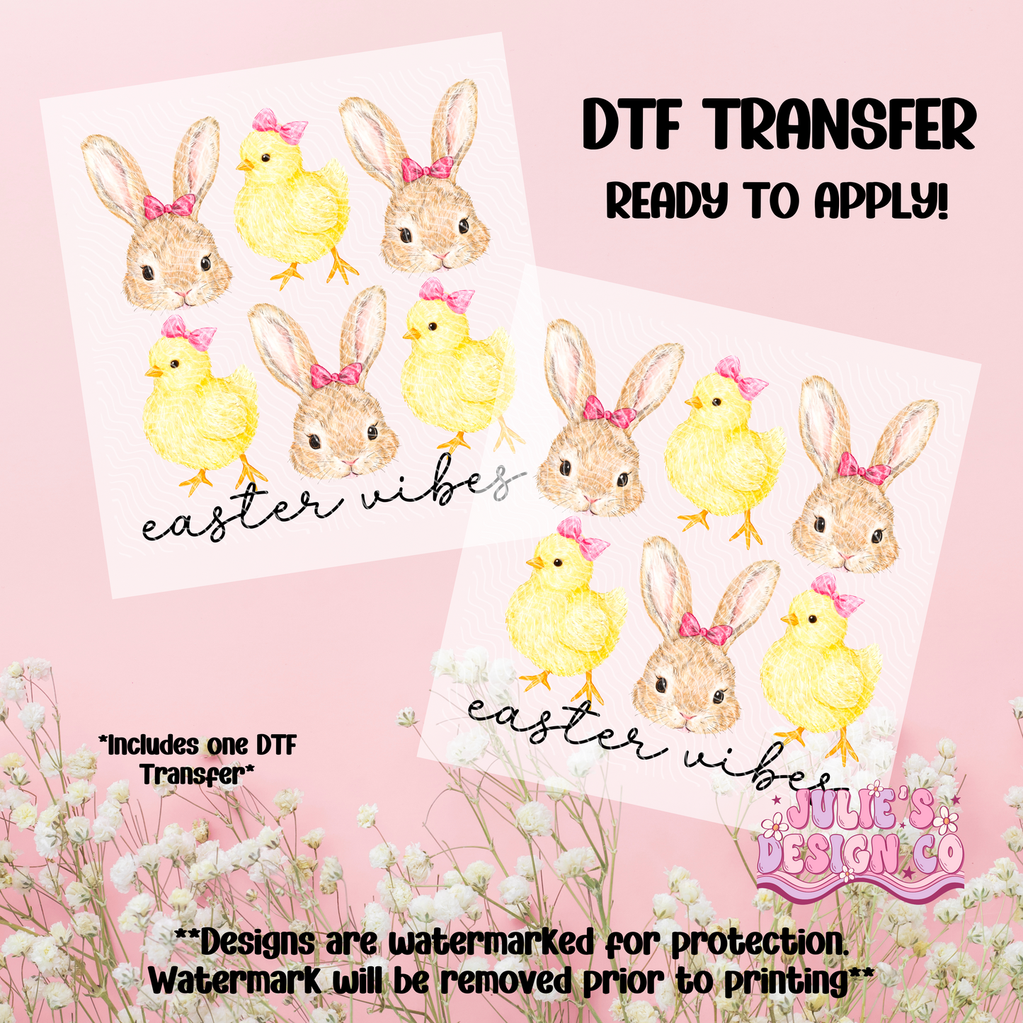 Easter Vibes - Individual DTF Transfer
