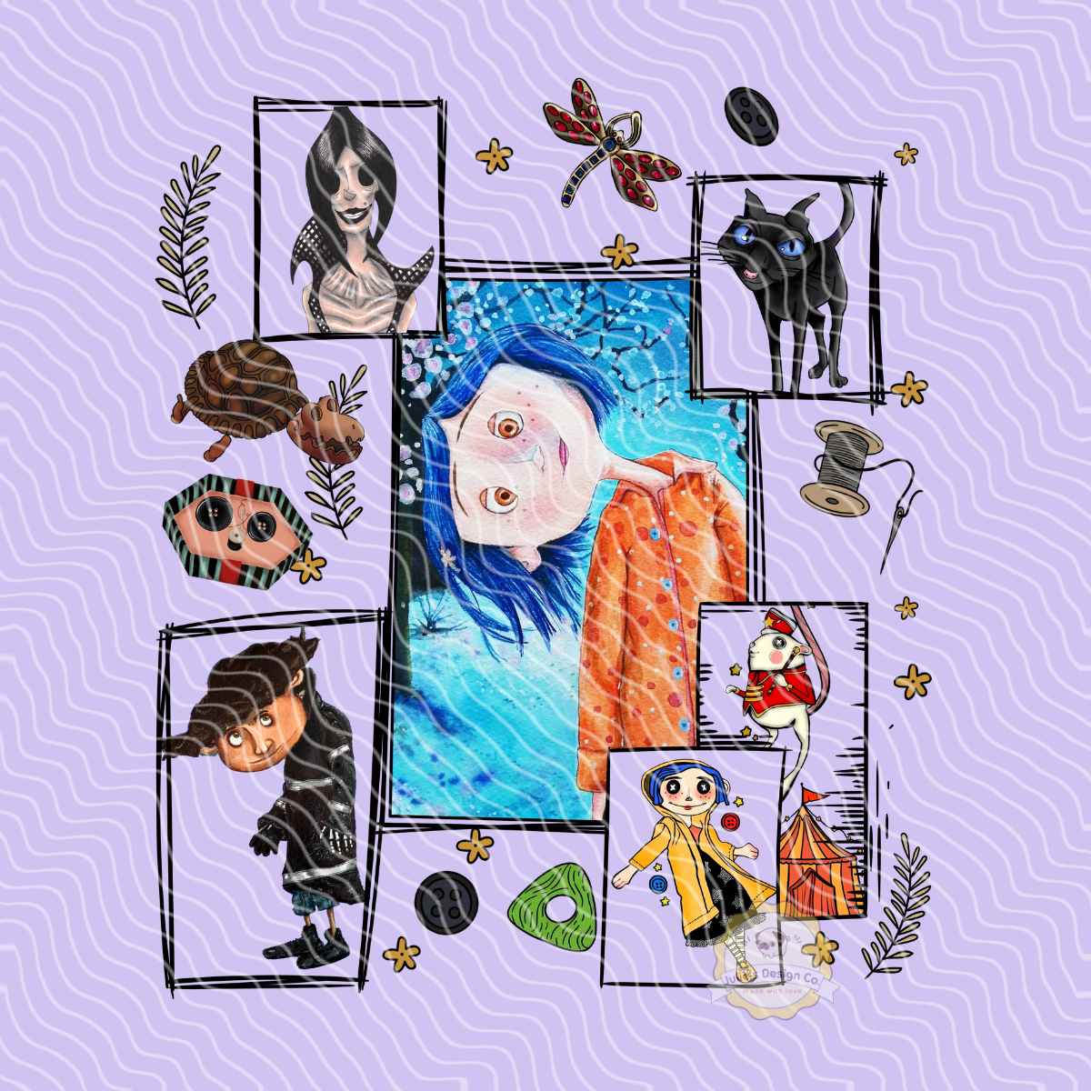 Coraline 1 - Individual DTF Transfer