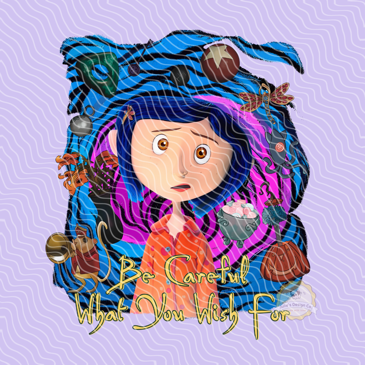 Coraline 10 - Individual DTF Transfer