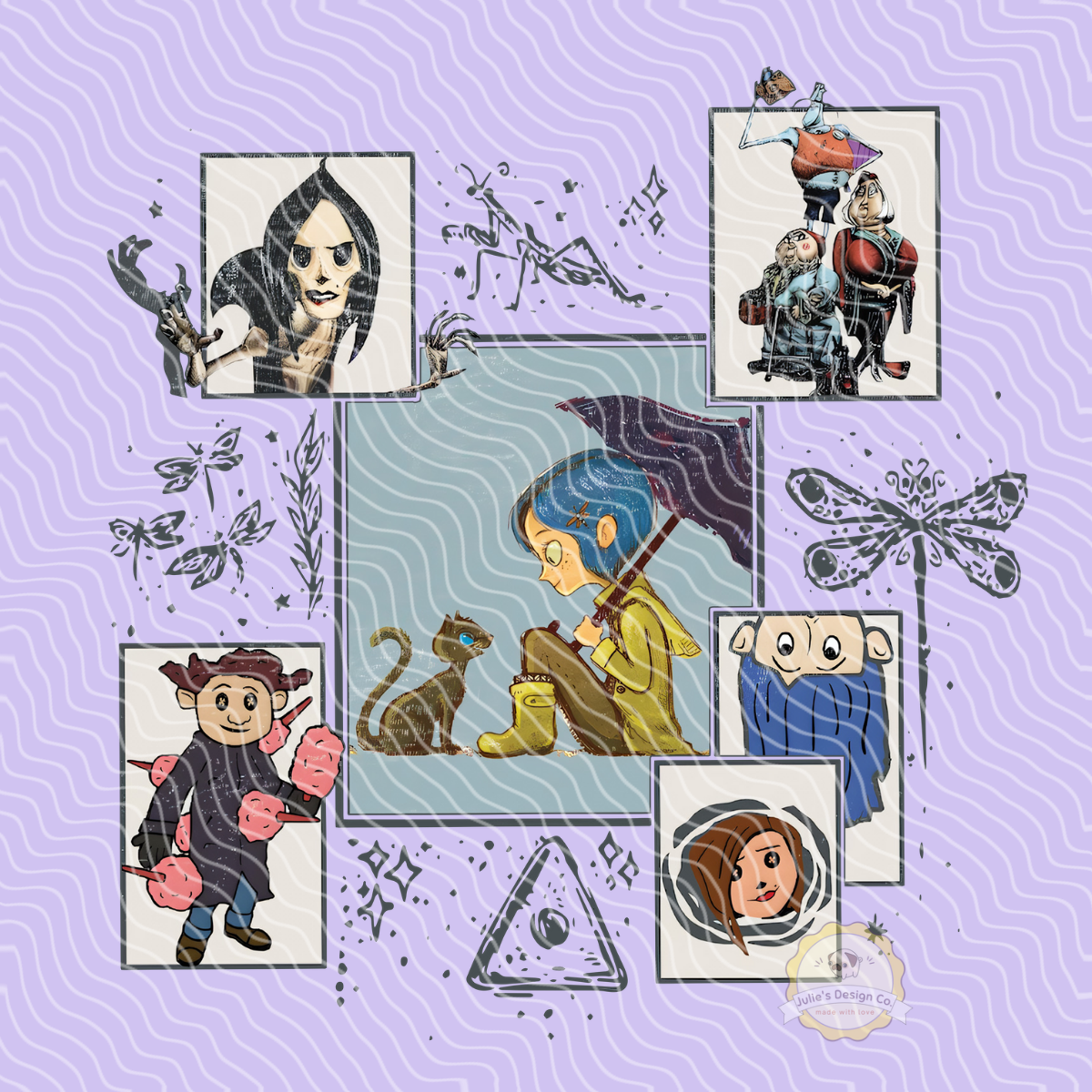 Coraline 7 - Individual DTF Transfer