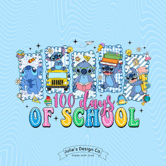 Stitch 100 Days 4 - Individual DTF Transfer