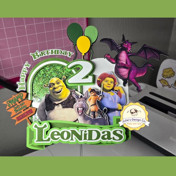 Shrek Cake Topper