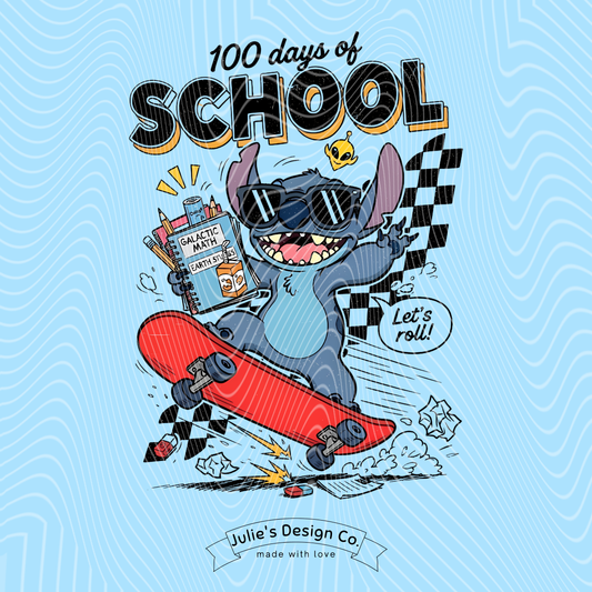 Stitch 100 Days 3 - Individual DTF Transfer