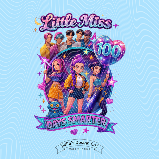 Kpop 100 Days 2 - Individual DTF Transfer