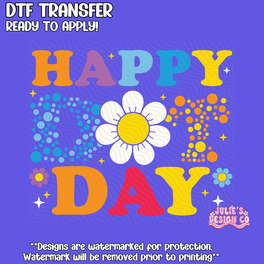 Dot Day 9 - Individual DTF Transfer