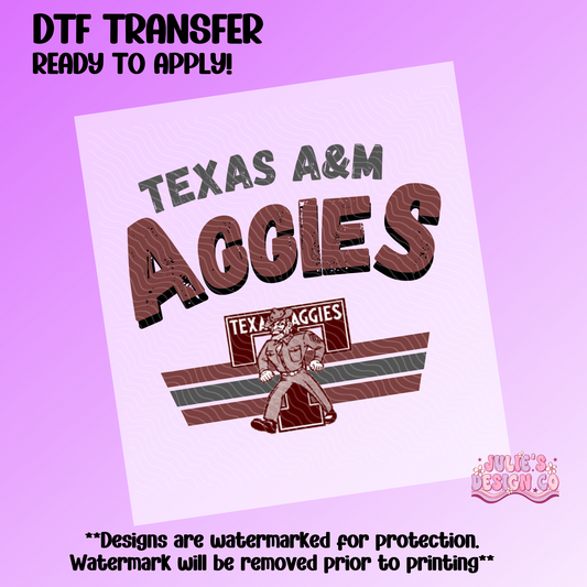 Aggies 2 - Individual DTF Transfer