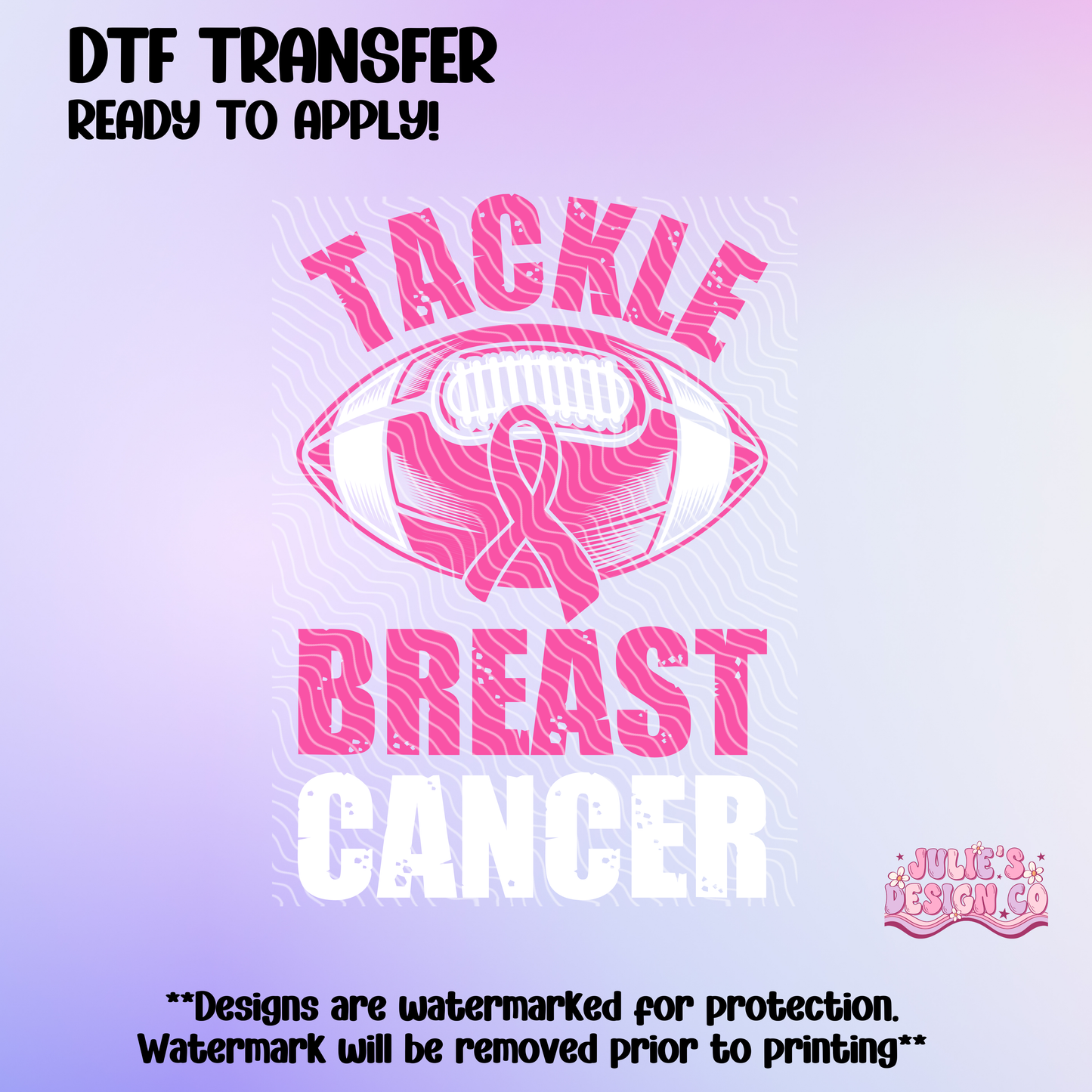 BCA 10 - Individual DTF Transfer