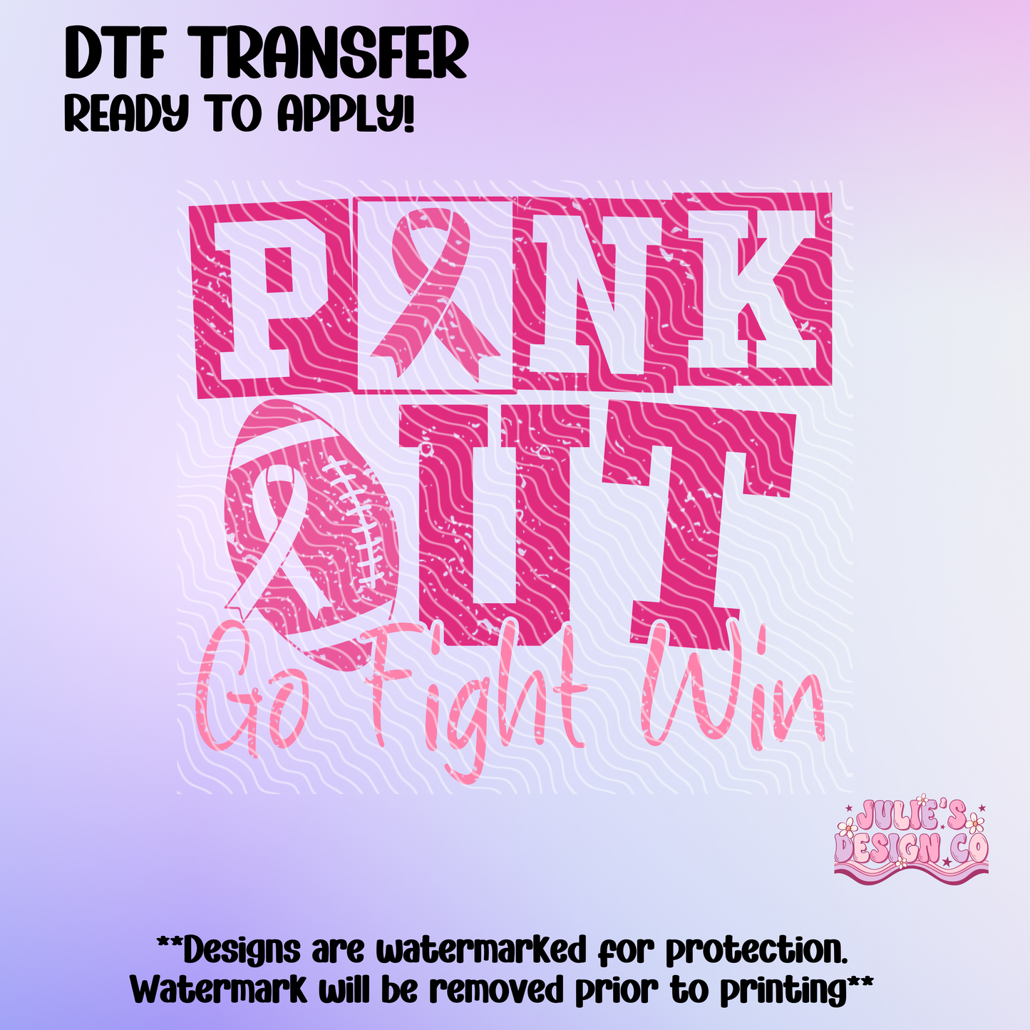 BCA 16 - Individual DTF Transfer