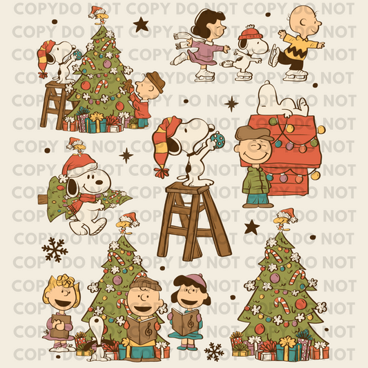 Charlie Brown Christmas - Individual DTF Transfer