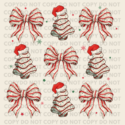 Little Debbie Trees Coquette - Individual DTF Transfer