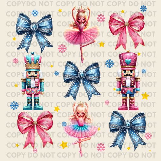 Nutcracker Coquette - Individual DTF Transfer