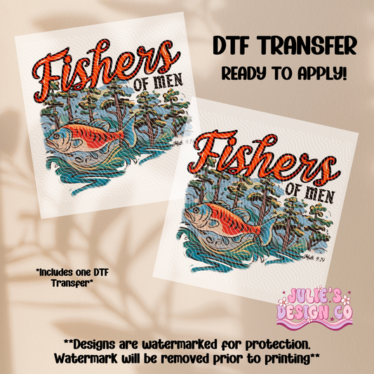 Fishers of Men - Individual DTF Transfer