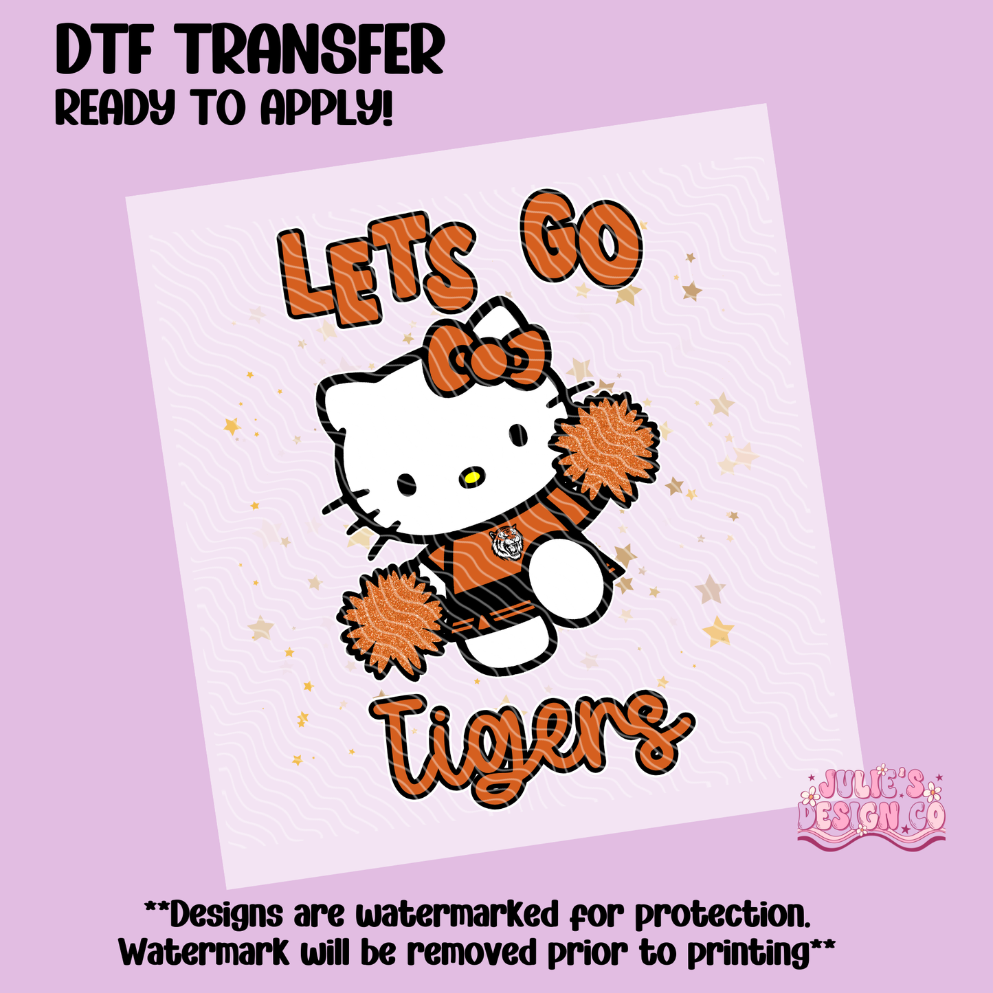HK Tigers - Individual DTF Transfer