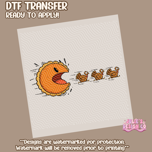 Pie-Man - Individual DTF Transfer